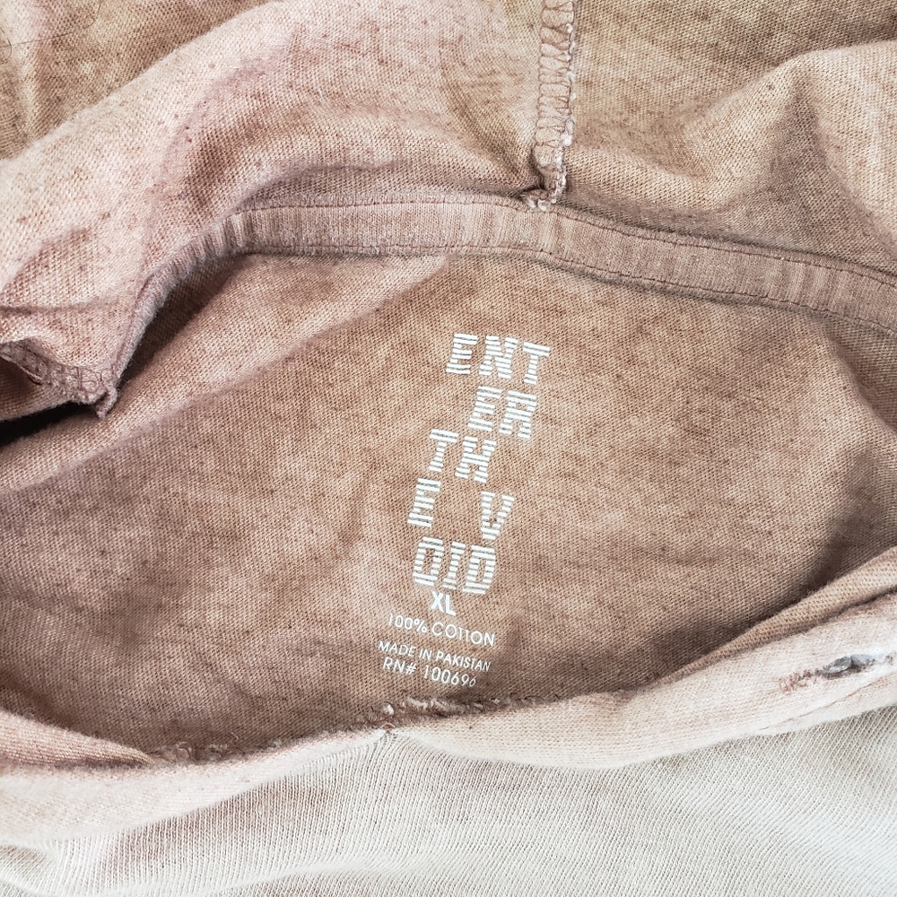 Chocolate Faded ETV Hooded Short Sleeve - Picture 3 of 3
